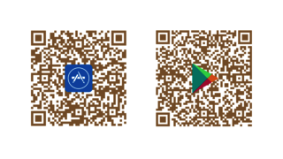 Zwei QR Codes