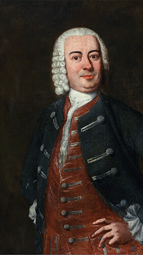 Portrait/ Gemälde von Franz Anton Spängler (1705-1784)